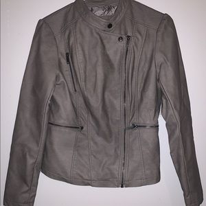 Faux Leather Jacket by Kaari Blue